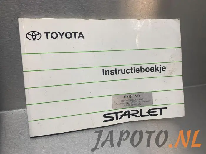 Betriebsanleitung Toyota Starlet