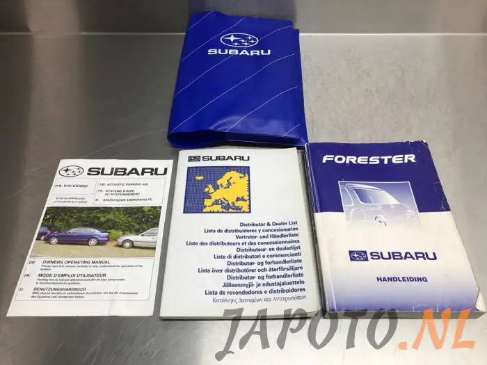 Betriebsanleitung Subaru Forester