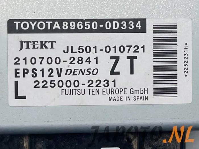 Lenkkraftverstärker Steuergerät Toyota Yaris